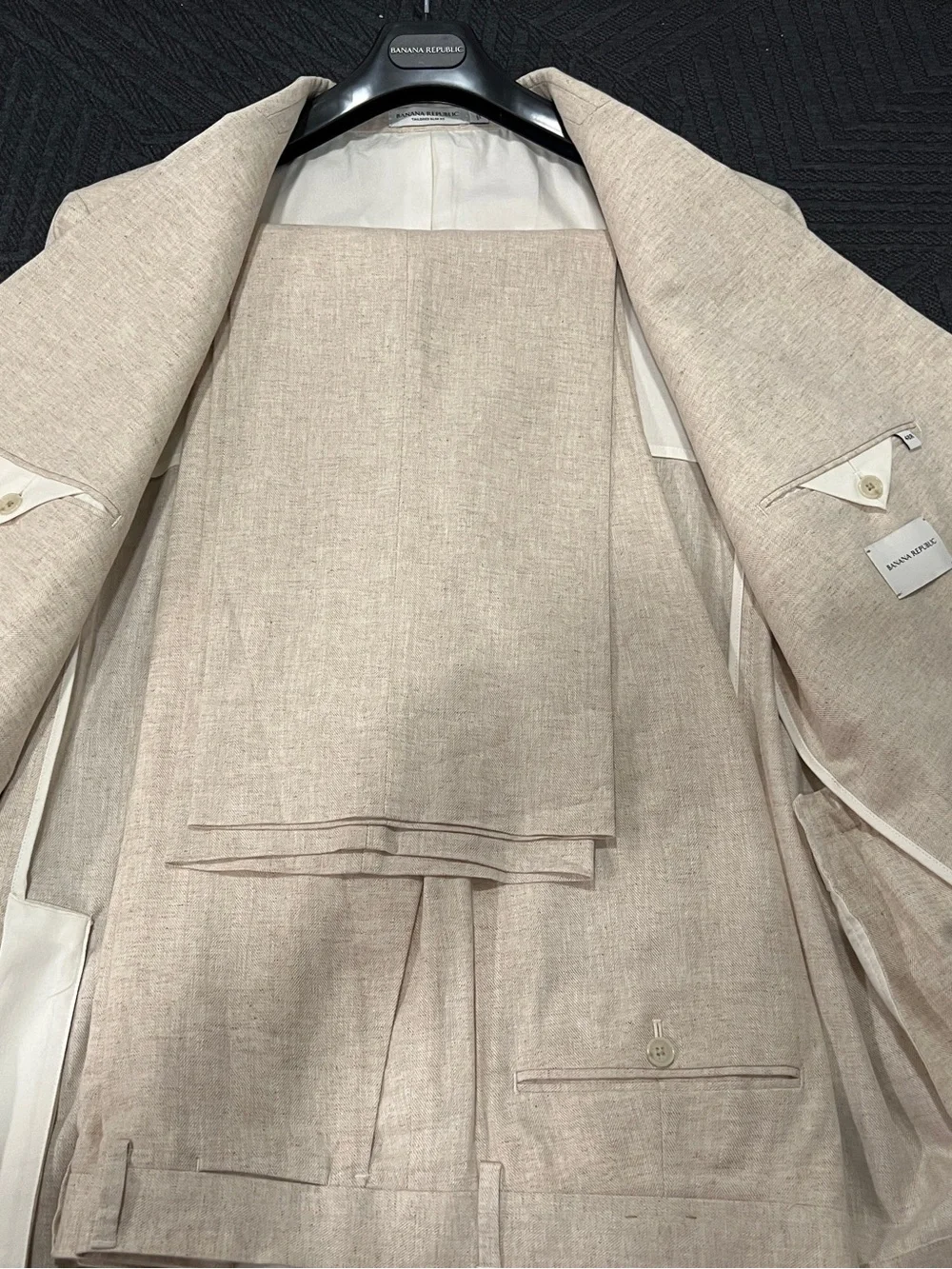 Banana Republic Men's Double-Breasted Suit